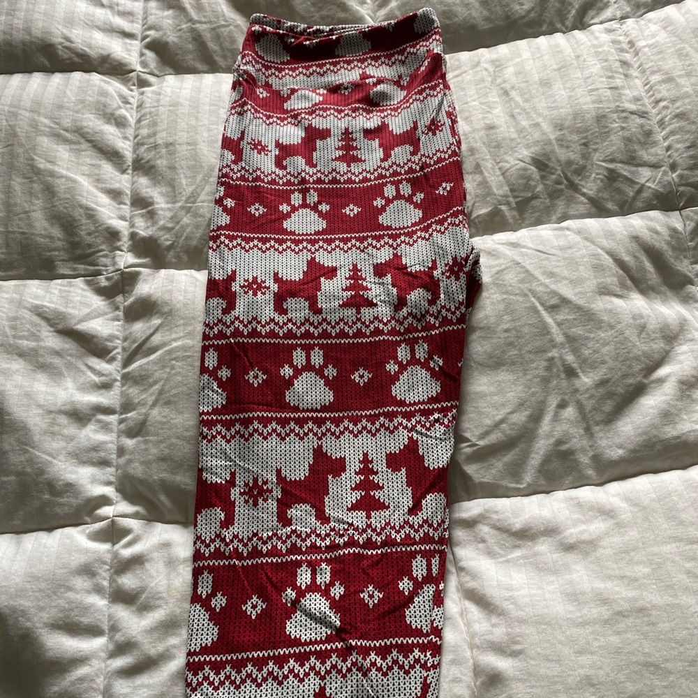 Lularoe TC holiday leggings